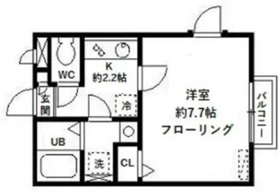 コート浜田山【2階】の間取り