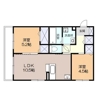 ラズベリー【1階】の間取り