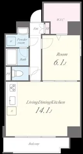 アンティエ メゾン【10階】の間取り