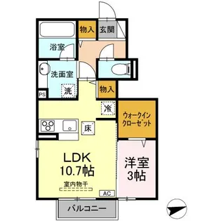 SHERRY【1階】の間取り