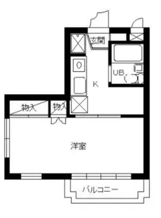 コーポクラカタ【2階】の間取り