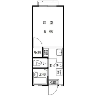 メゾン・ユニヴェール柳橋【2階】の間取り