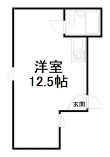 スクエア藤ノ森【4階】の間取り