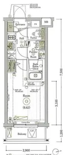 MAXIV百合ヶ丘【3階】の間取り