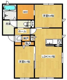 コリーヌ・ヴィラ I【1階】の間取り