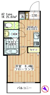 グランディ千石【4階】の間取り