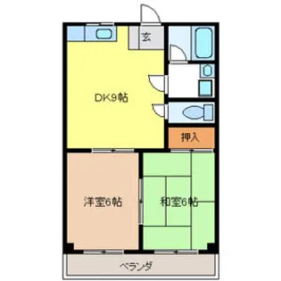 メゾンヴェステン【1階】の間取り