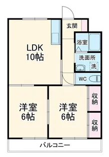 グレース広野I【4階】の間取り