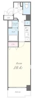 カナルスカイコンフォート【3階】の間取り