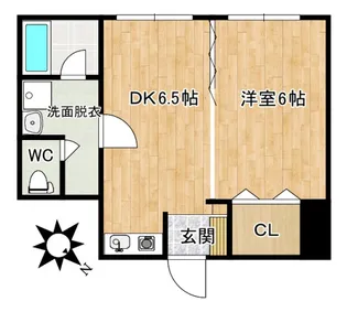 パークアベニュー戸尾【2階】の間取り