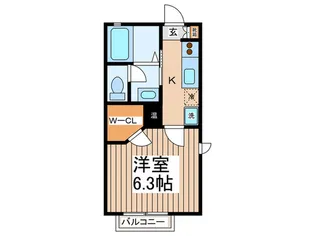 シ-ズンコ-ト【1階】の間取り