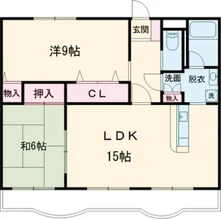 ロイヤルハイツ壱番館【1階】の間取り