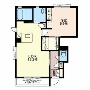 パストラル II【1階】の間取り