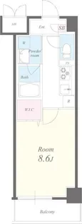 アビタシオン創【8階】の間取り