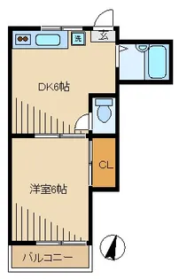 正和ハイツ【2階】の間取り