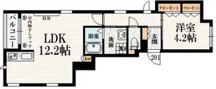 MAISON MUSASHI【2階】の間取り