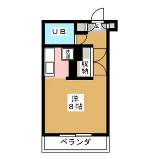 コモンドエフ【6階】の間取り