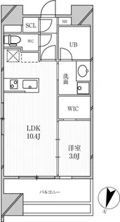 GRAN PASEO明大前【5階】の間取り