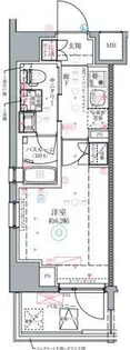 クレヴィスタ阪東橋III【9階】の間取り