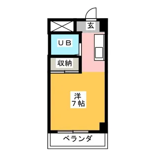 マルコーマンション【5階】の間取り
