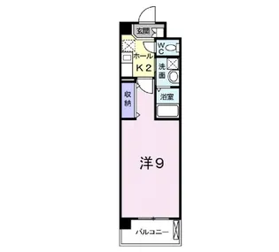 ラングラッセン【2階】の間取り