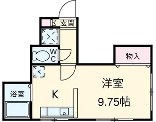 松本ハイツ【2階】の間取り