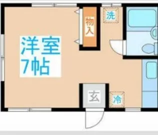 コーポ偕和1【2階】の間取り