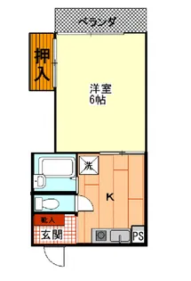 ビザビ【3階】の間取り