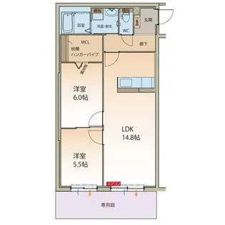 Neo Stage【2階】の間取り
