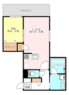 Ys Court II【1階】の間取り