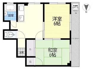 グリーンサイドビル【3階】の間取り