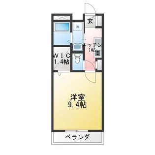 モアドマーニ【3階】の間取り