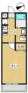 TAKE V【1階】の間取り
