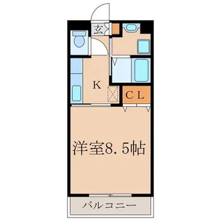 マンションブリランテ【1階】の間取り