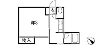 ツカサハイツ【1階】の間取り