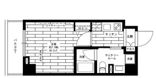 ステージファースト糀谷【8階】の間取り