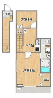 Fiesta原町(フィエスタハラノマチ)【2階】の間取り