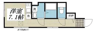I wood柴又【1階】の間取り