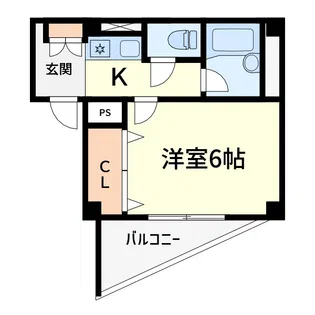 保田マンション【3階】の間取り