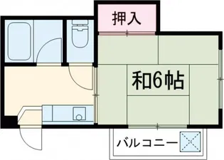 グリーンテラス【3階】の間取り