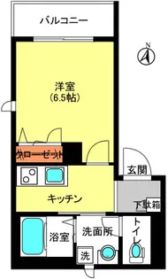 トラモント南長崎【1階】の間取り