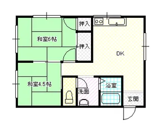 岡山県岡山市南区芳泉2【アパート】の間取り