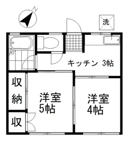 シティハイム鴨田【1階】の間取り