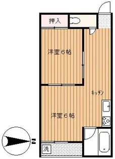 メゾンド・U【2階】の間取り