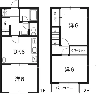 アミリー【1階】の間取り