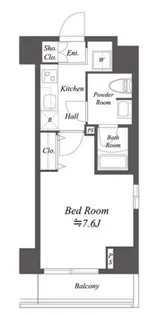 GENOVIA木場skygarden【5階】の間取り