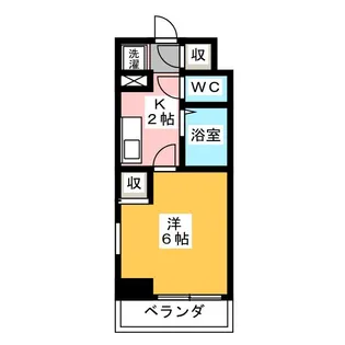 RIDGE堀田【8階】の間取り