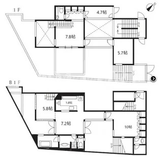 FUKASAWA SPACE 9【1階】の間取り