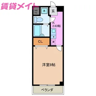 サニーヒルズあい【2階】の間取り