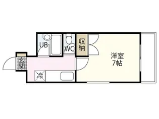 パール大宮【2階】の間取り